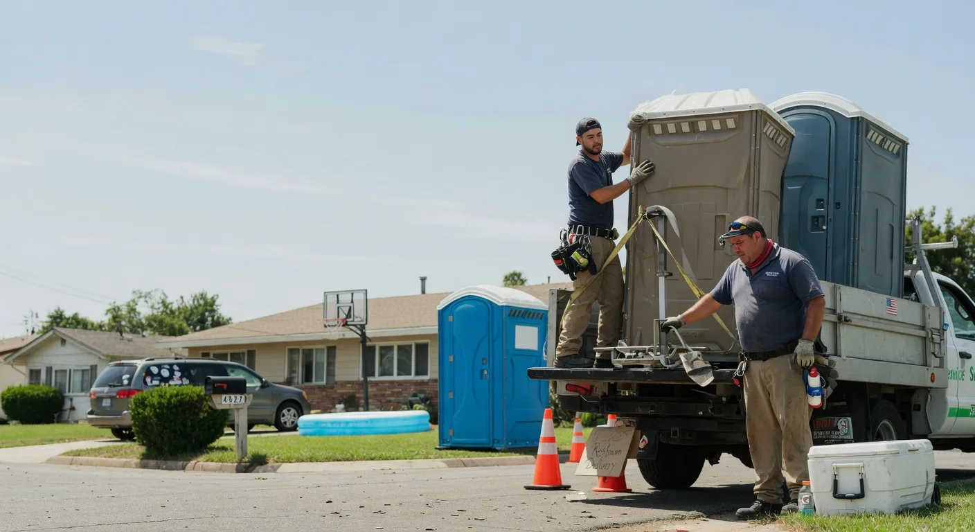 Porta Potty Rental in Evans, LA near me